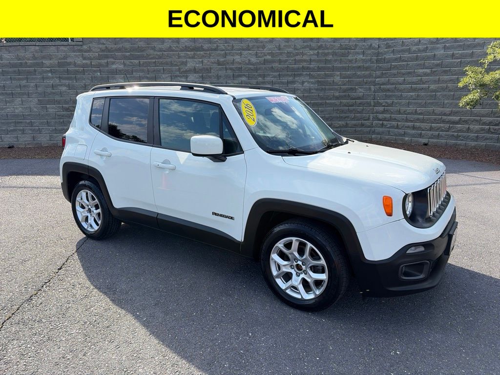 Alpine White 2016 Jeep Renegade SUV / Crossover Front-Wheel Drive 9-Speed Automatic