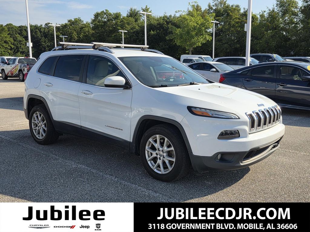 Bright White Clearcoat 2015 Jeep Cherokee SUV / Crossover Front-Wheel Drive 9-Speed Automatic