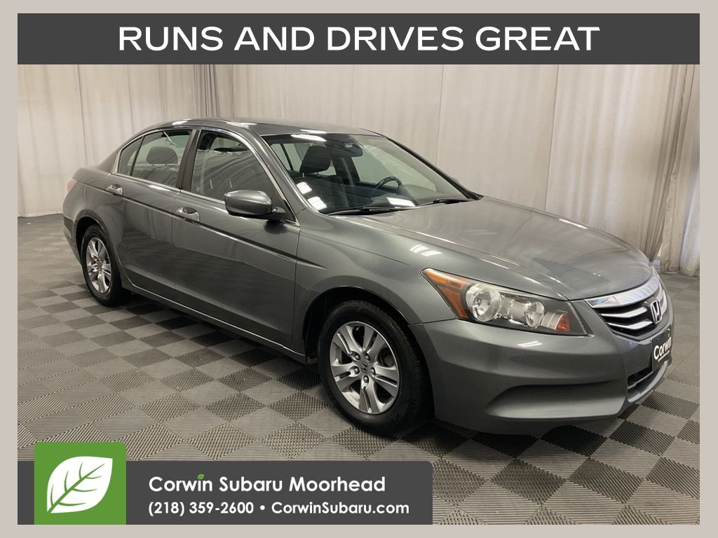 Polished Metal Metallic 2012 Honda Accord Sedan Front-Wheel Drive 5-Speed Automatic Overdrive