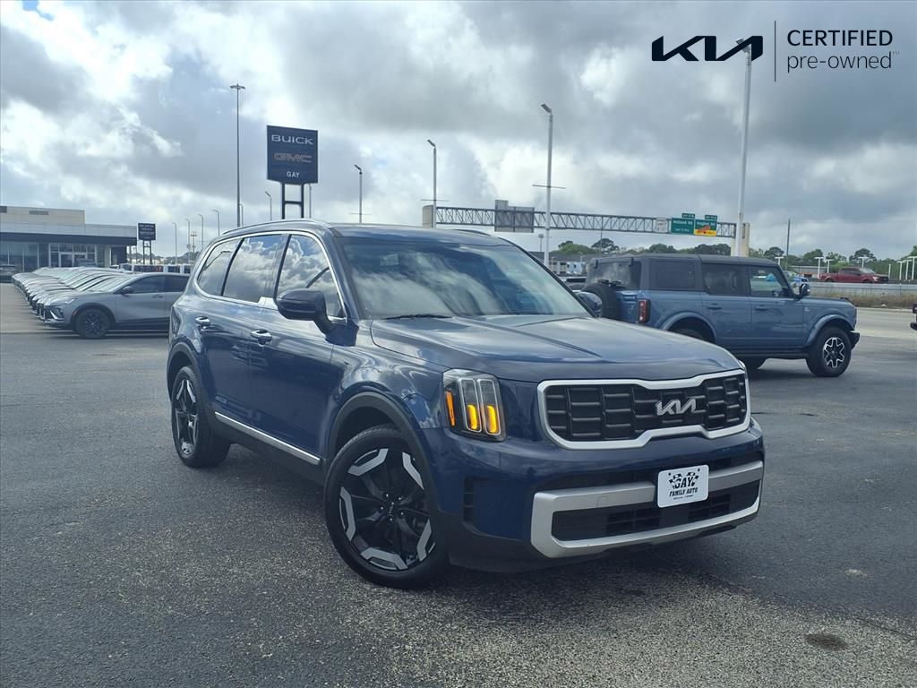 Midnight Lake Blue 2024 Kia Telluride S AWD SUV / Crossover All-Wheel Drive 8-Speed Automatic