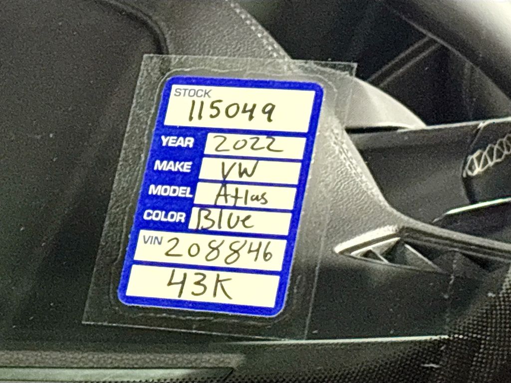 2022 Volkswagen Atlas Cross Sport 3.6L V6 SE w/Technology