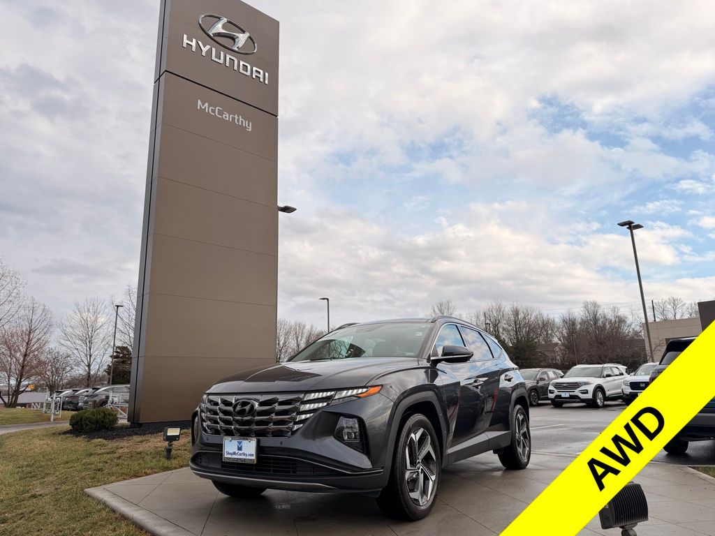 Gray 2023 Hyundai Tucson SUV / Crossover All-Wheel Drive 8-Speed Automatic