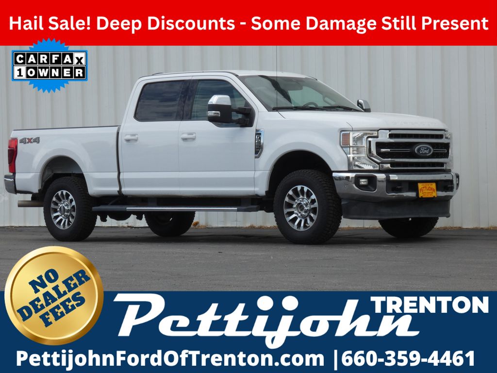 Oxford White 2021 Ford F-250 Super Duty Pickup Truck Four-Wheel Drive Automatic