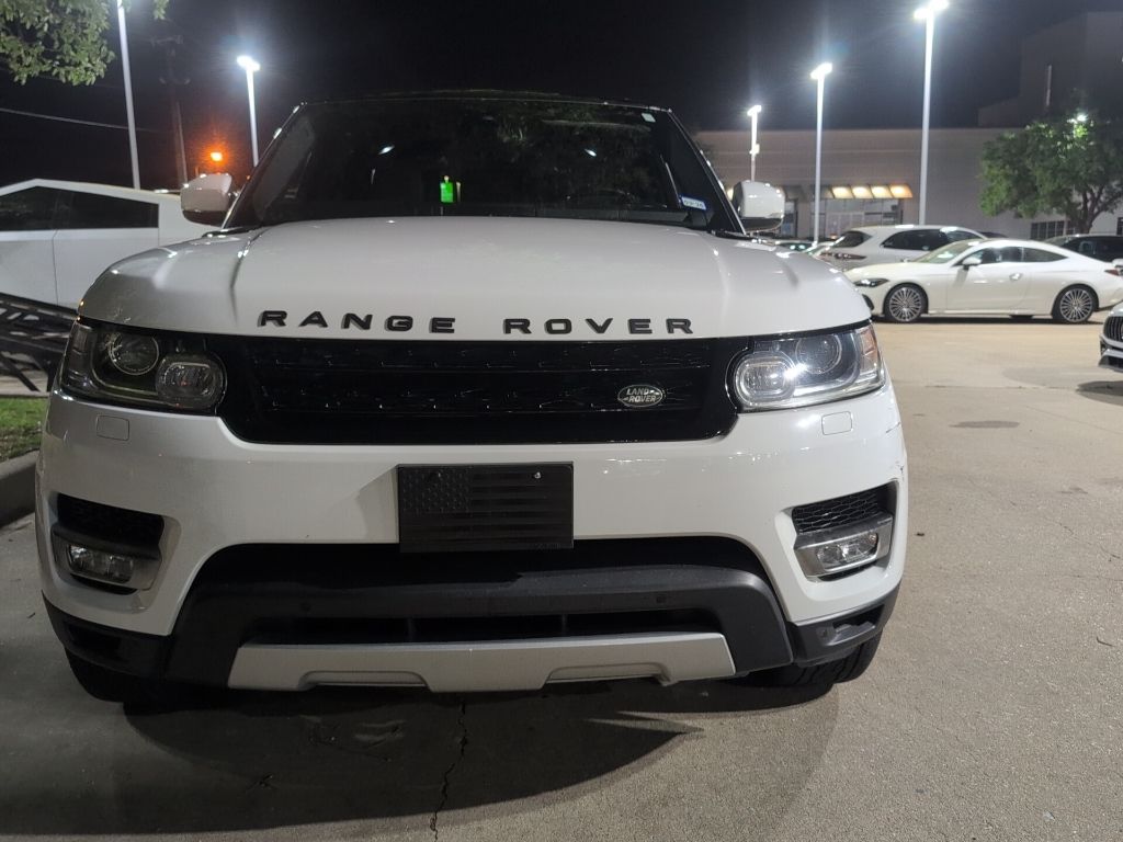 White 2015 Land Rover Range Rover Sport V6 HSE 4WD SUV / Crossover Four-Wheel Drive 8-Speed Automatic