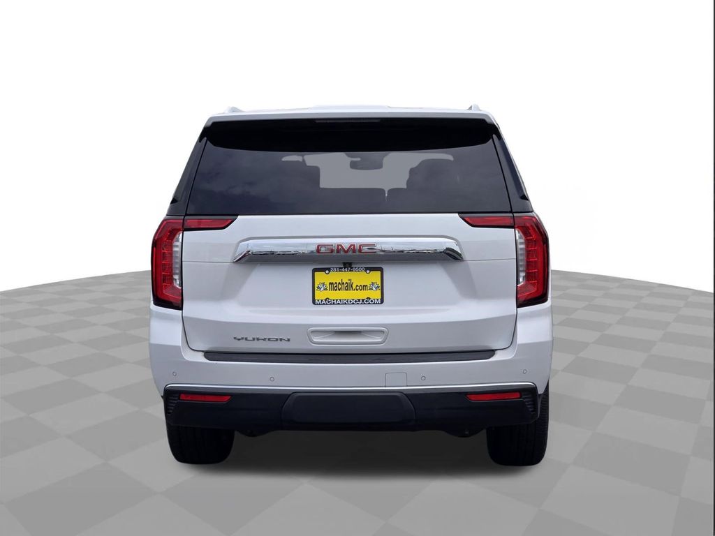 2021 GMC Yukon XL SLT White at Bayway Cadillac of The Woodlands
