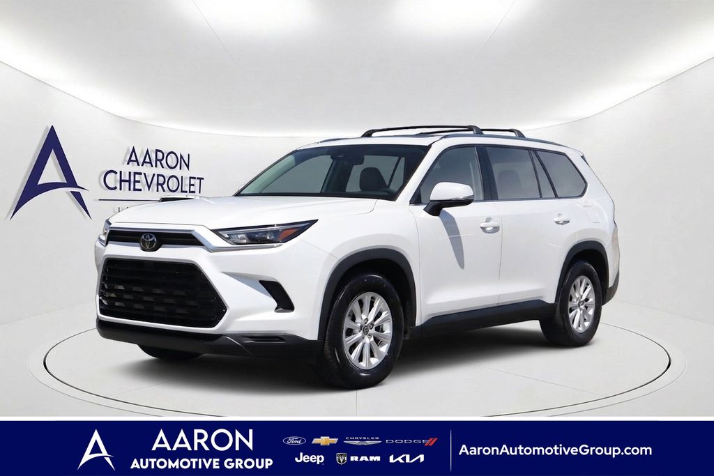 White (Wind Chill Pearl) 2025 Toyota Grand Highlander Hybrid SUV / Crossover All-Wheel Drive Continuously Variable Transmission