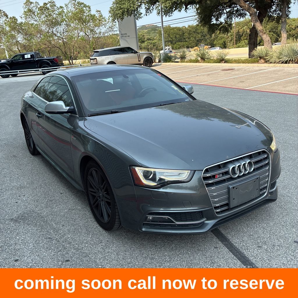 2015 Audi S5 3.0T quattro Premium Plus Coupe AWD