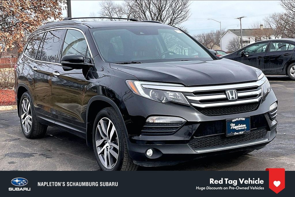 Crystal Black Pearl 2016 Honda Pilot Touring AWD SUV / Crossover All-Wheel Drive 9-Speed Automatic
