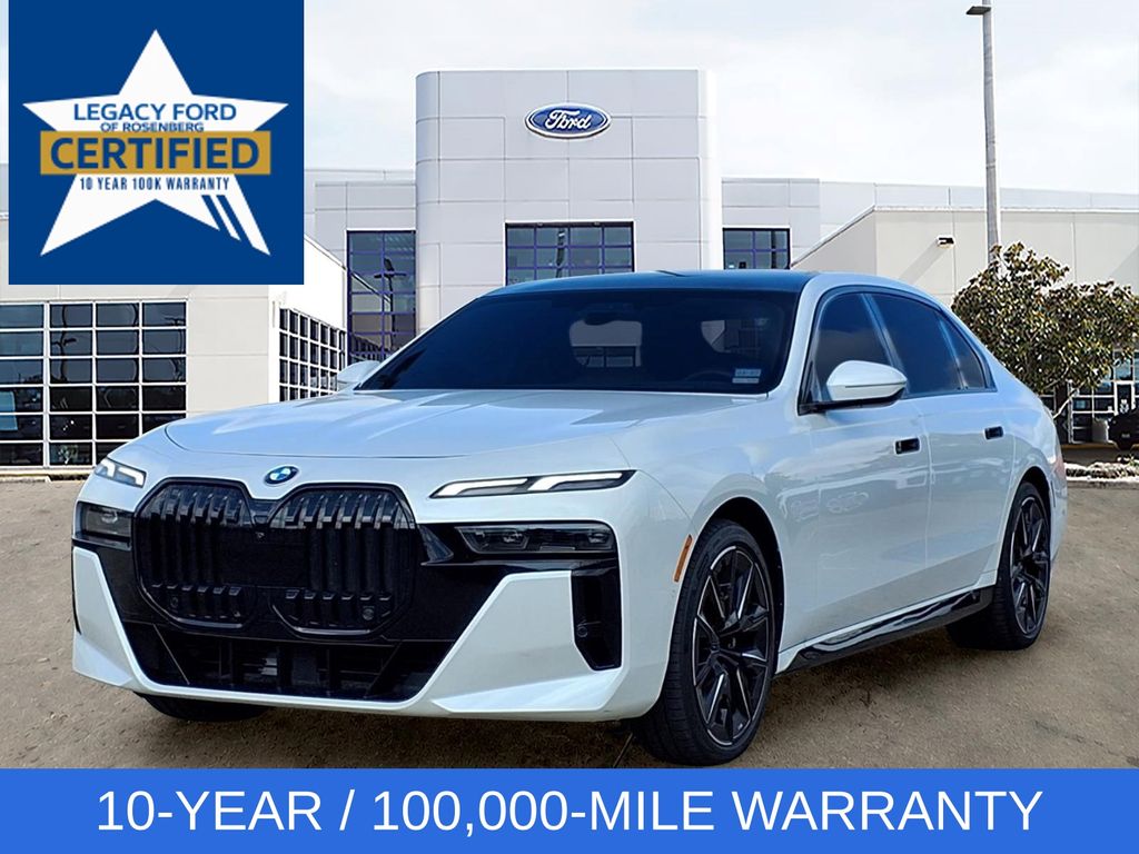 2023 BMW 7 Series 740i White at Ultimate Motorsports