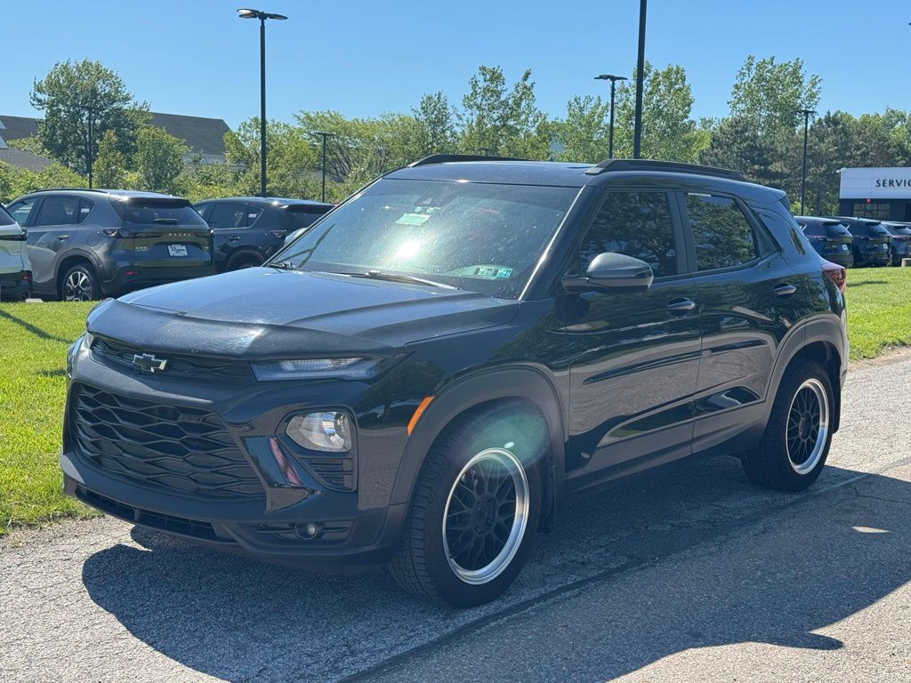 Mosaic Black Metallic 2021 Chevrolet Trailblazer RS AWD SUV / Crossover Four-Wheel Drive 9-Speed Automatic