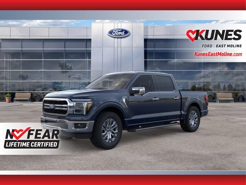 Blue Metallic 2026 Ford F-150 Pickup Truck Four-Wheel Drive Automatic