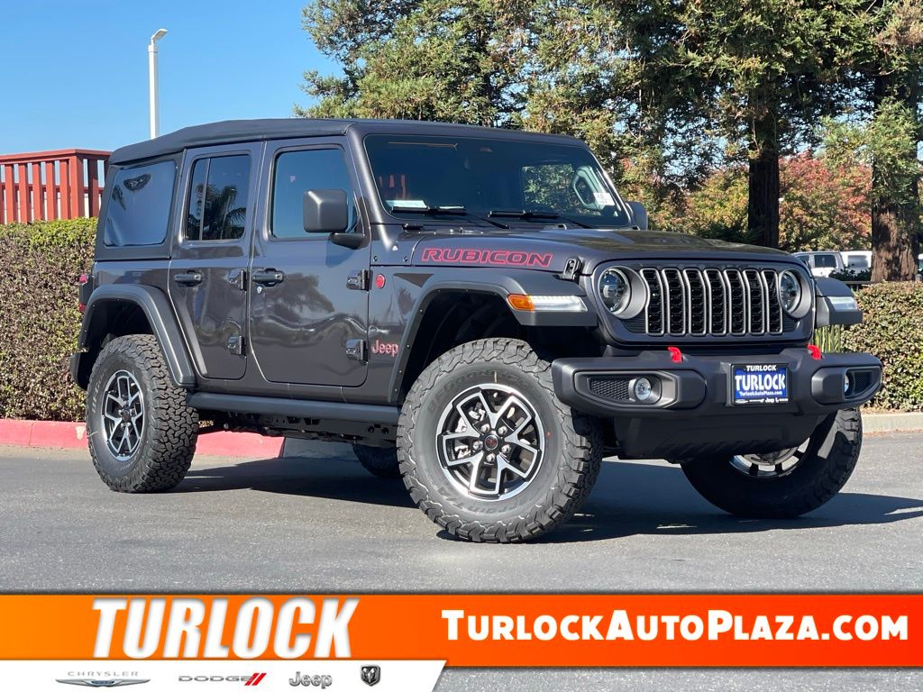 Gray (Granite Crystal Metallic Clearcoat) 2026 Jeep Wrangler SUV / Crossover Four-Wheel Drive 8-Speed Automatic
