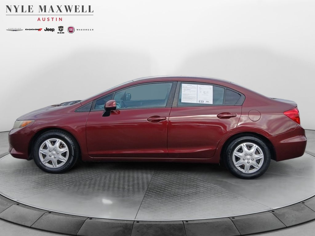 Used Car 2012 Honda Civic  Lx For Sale Under $12,000 In Austin, Texas