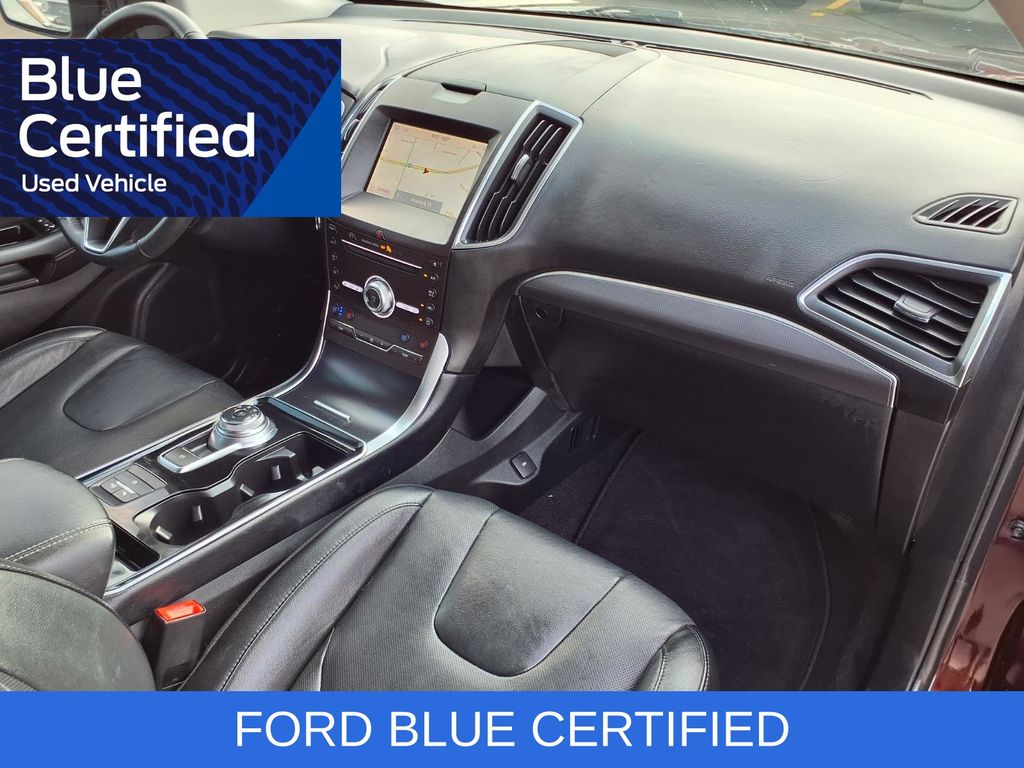 2019 Ford Edge Titanium Red at Bravo Nissan