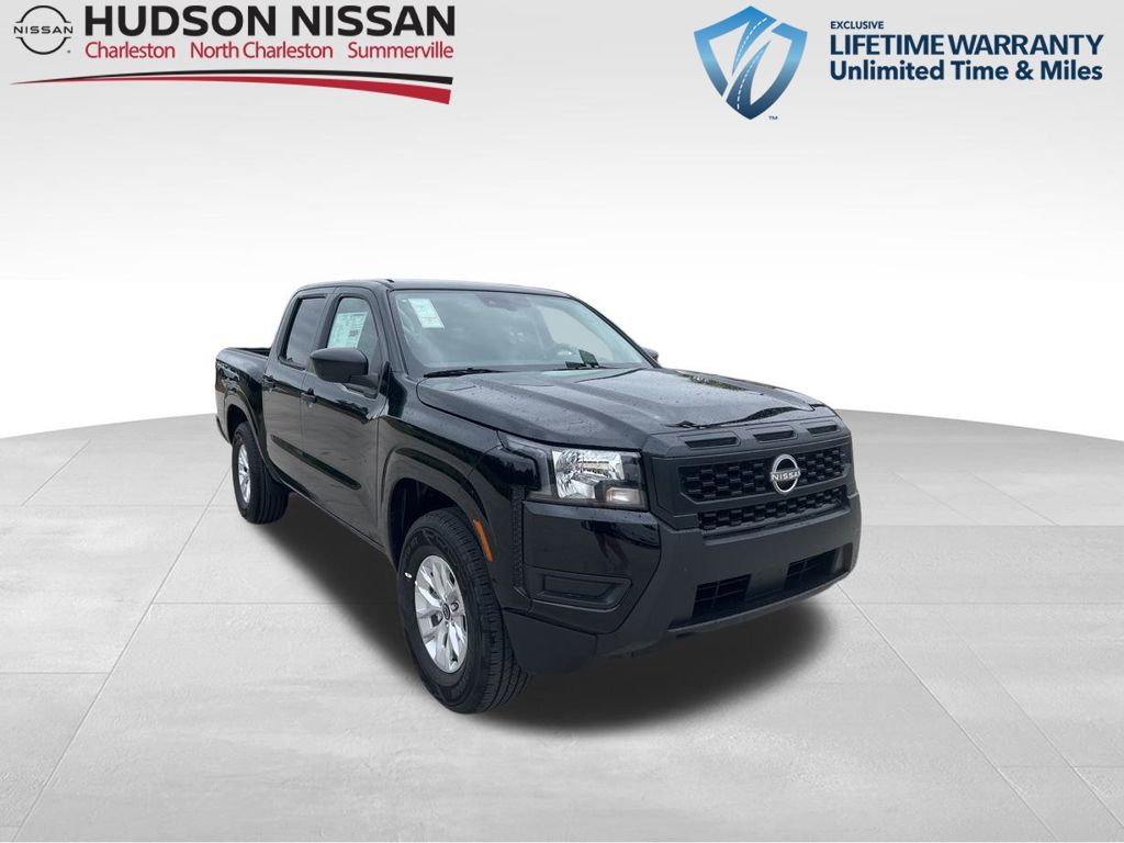2025 Super Black Nissan Frontier S Truck