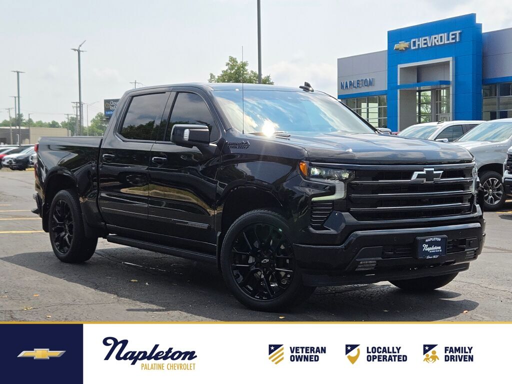 Black 2026 Chevrolet Silverado 1500 Pickup Truck Four-Wheel Drive Automatic