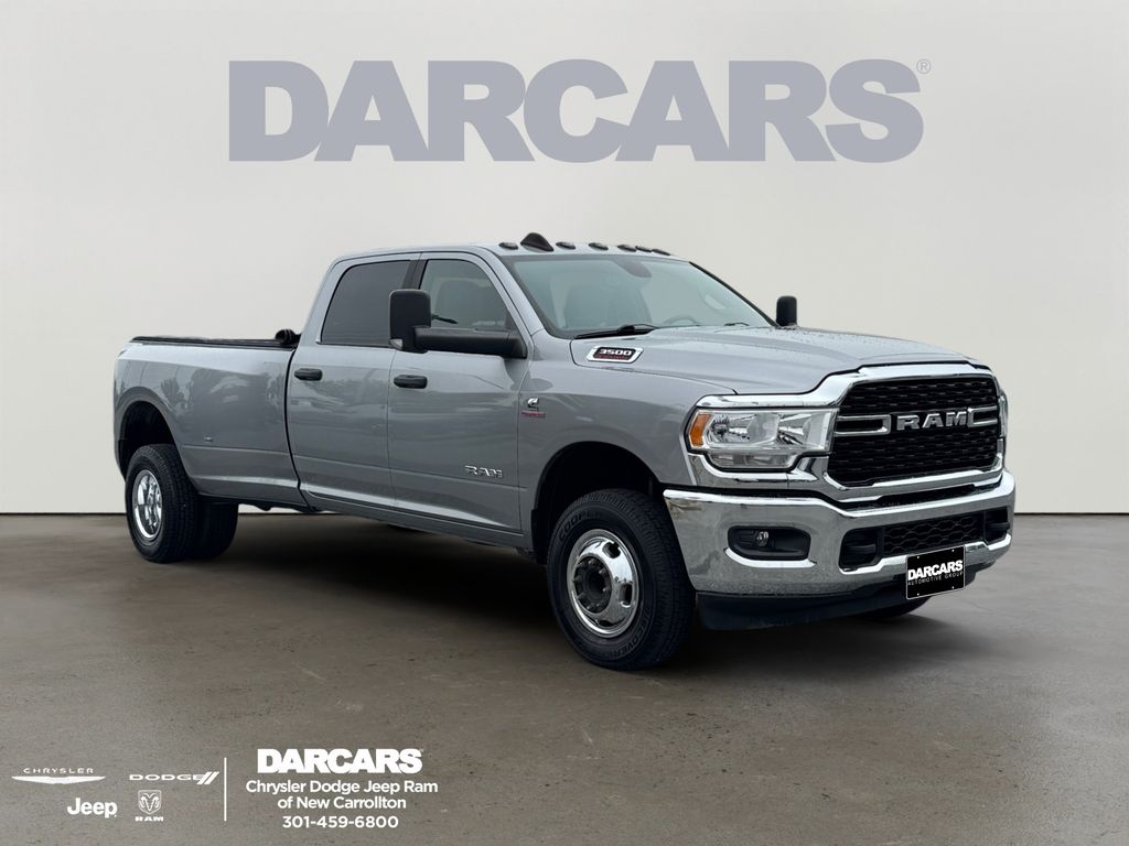 Billet Silver Metallic Clearcoat 2022 RAM 3500 Pickup Truck Four-Wheel Drive 6-Speed Automatic