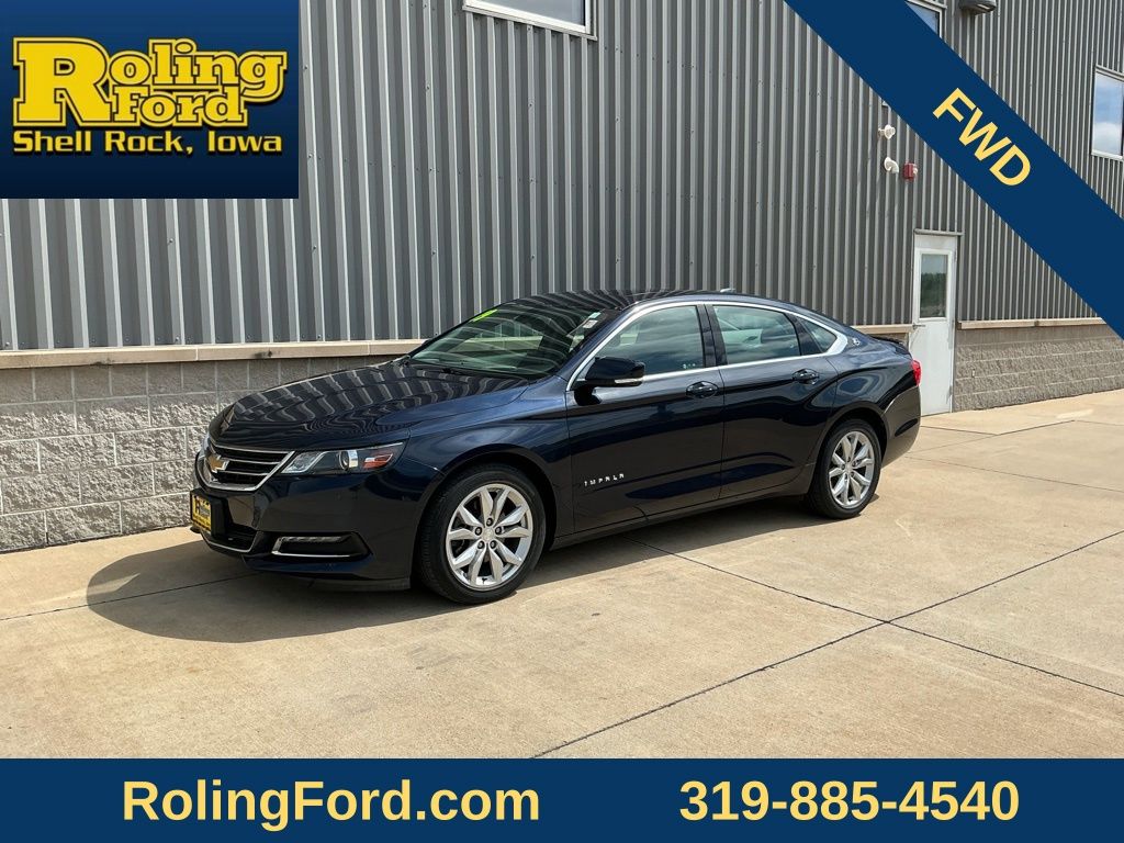 Blue Velvet Metallic 2019 Chevrolet Impala Sedan Front-Wheel Drive 6-Speed Automatic Overdrive