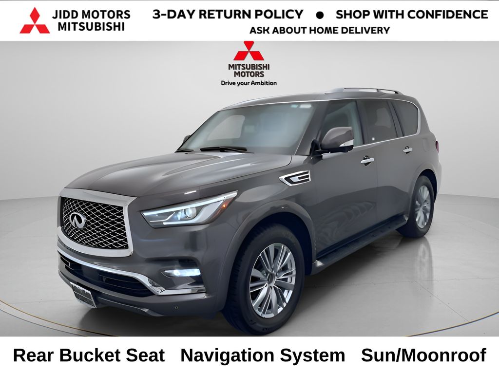 Anthracite Gray 2024 INFINITI QX80 SUV / Crossover All-Wheel Drive 7-Speed Automatic