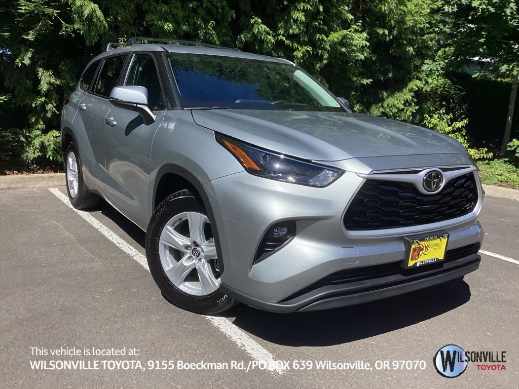 Celestial Silver Metallic 2023 Toyota Highlander SUV / Crossover Front-Wheel Drive 8-Speed Automatic