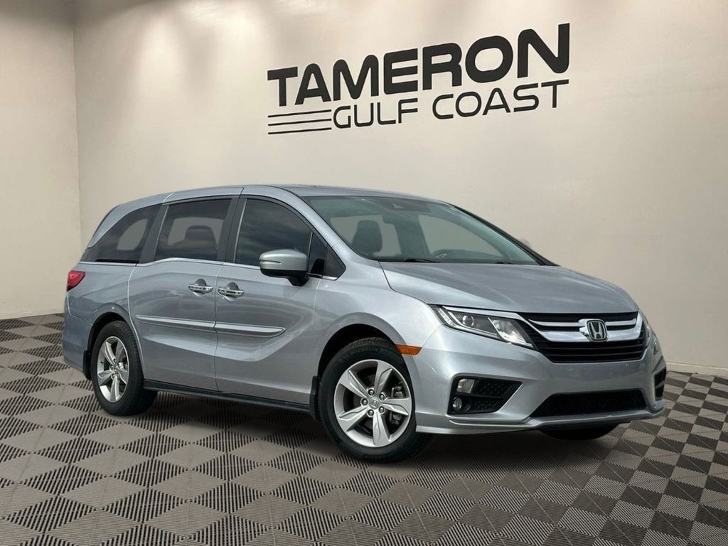 Lunar Silver Metallic 2019 Honda Odyssey EX-L FWD Minivan Front-Wheel Drive 9-Speed Automatic