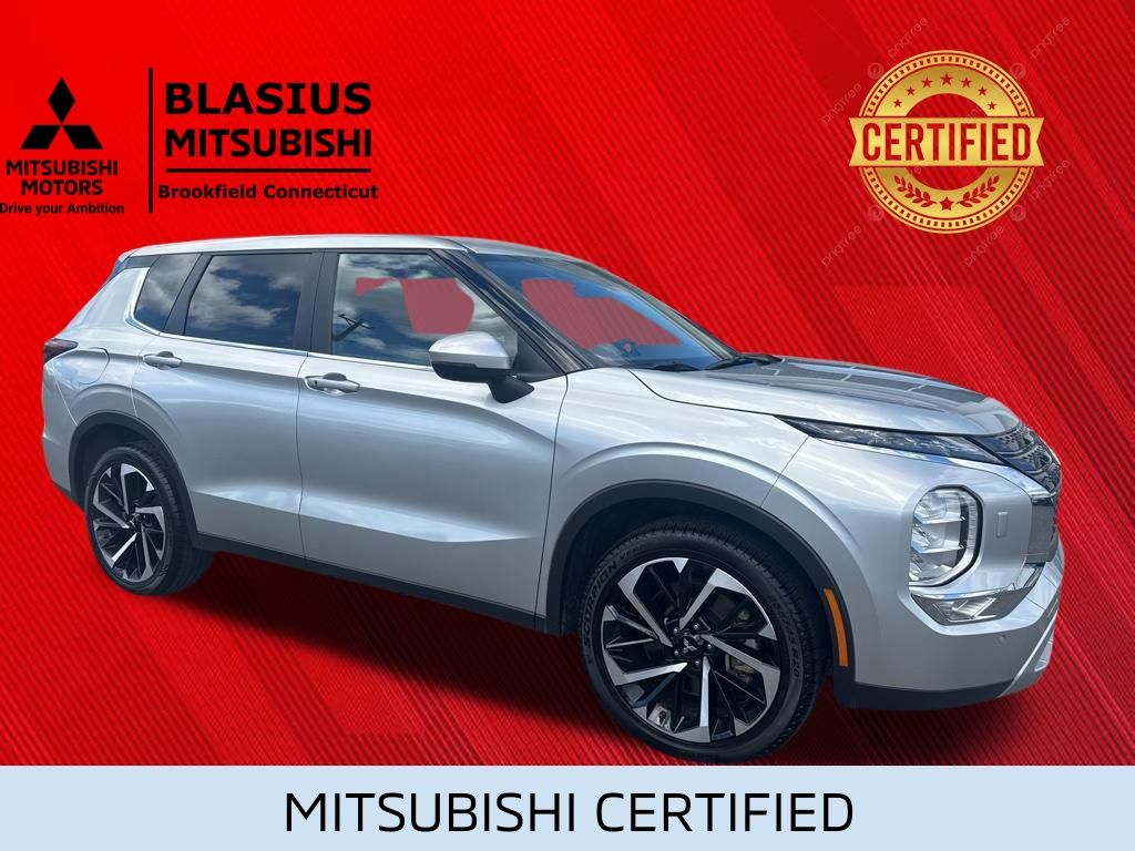 Alloy Silver Metallic 2024 Mitsubishi Outlander SUV / Crossover All-Wheel Drive Continuously Variable Transmission