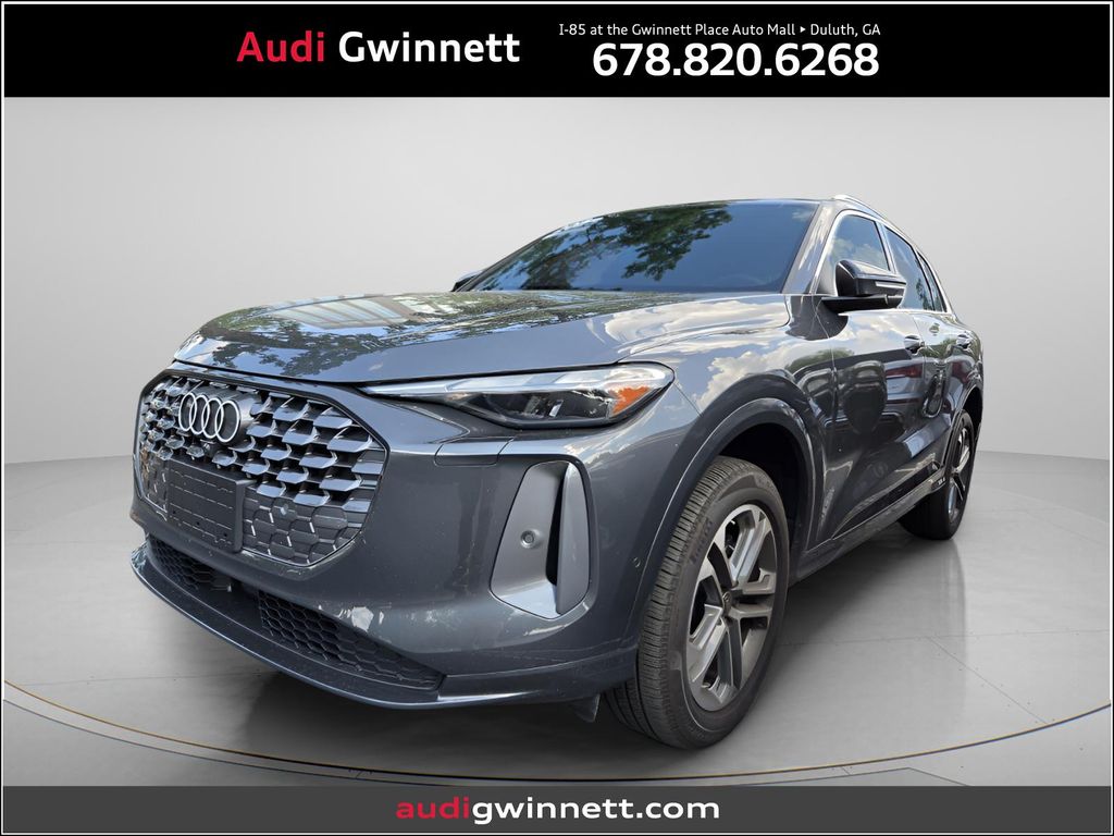 Gray Metallic 2025 Audi Q5 SUV / Crossover All-Wheel Drive 7-Speed Automatic