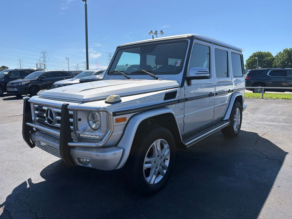 Silver 2015 Mercedes-Benz G-Class G 550 4MATIC SUV / Crossover All-Wheel Drive 7-Speed Automatic