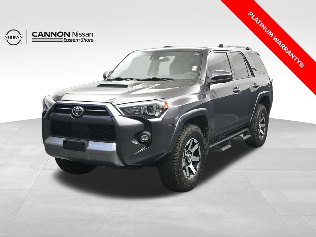 Magnetic Gray Metallic 2022 Toyota 4Runner TRD Off-Road 4WD SUV / Crossover Four-Wheel Drive 5-Speed Automatic