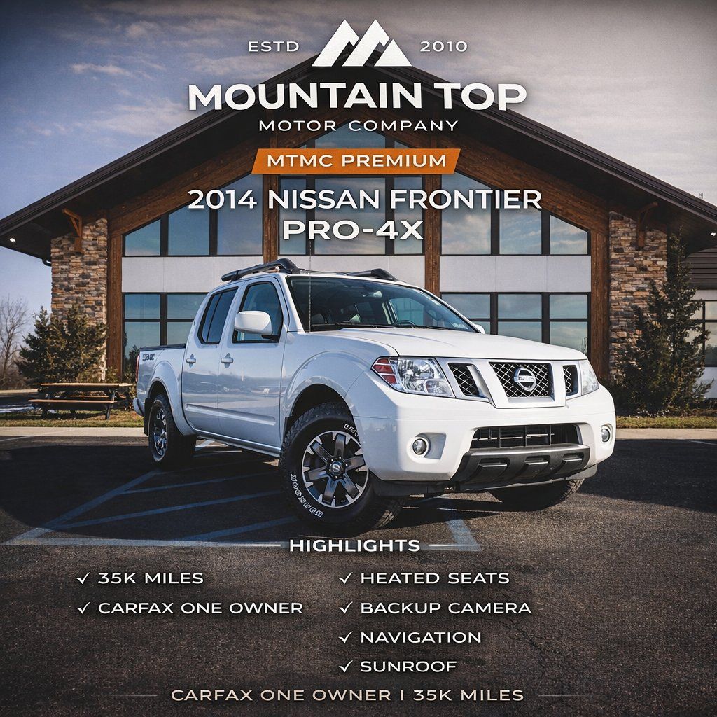 2014 Nissan Frontier PRO-4X Crew Cab 4WD