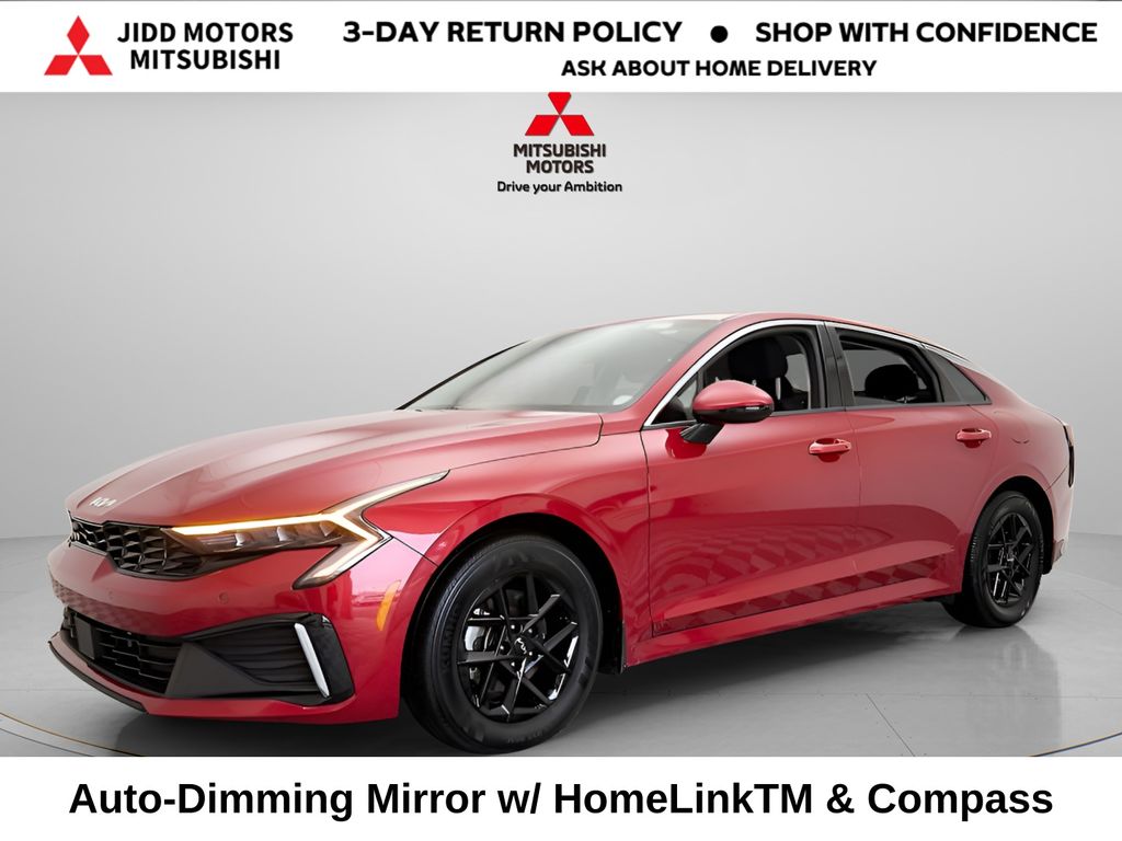 Runway Red 2025 Kia K5 LXS FWD Sedan Front-Wheel Drive 8-Speed Automatic