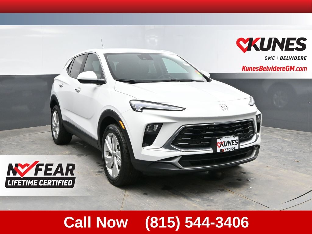 Summit White 2025 Buick Encore GX Preferred AWD SUV / Crossover All-Wheel Drive 9-Speed Automatic
