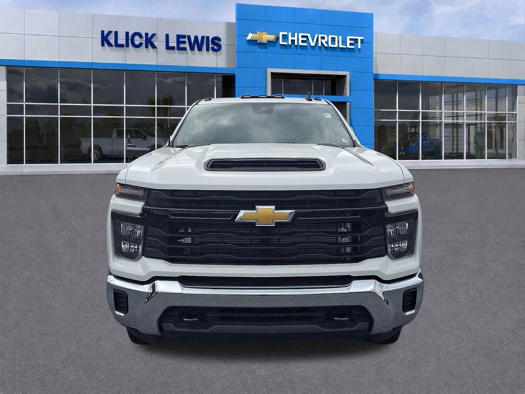 2025 Chevrolet Silverado 3500HD Work Truck White at Klick Lewis Buick Chevrolet
