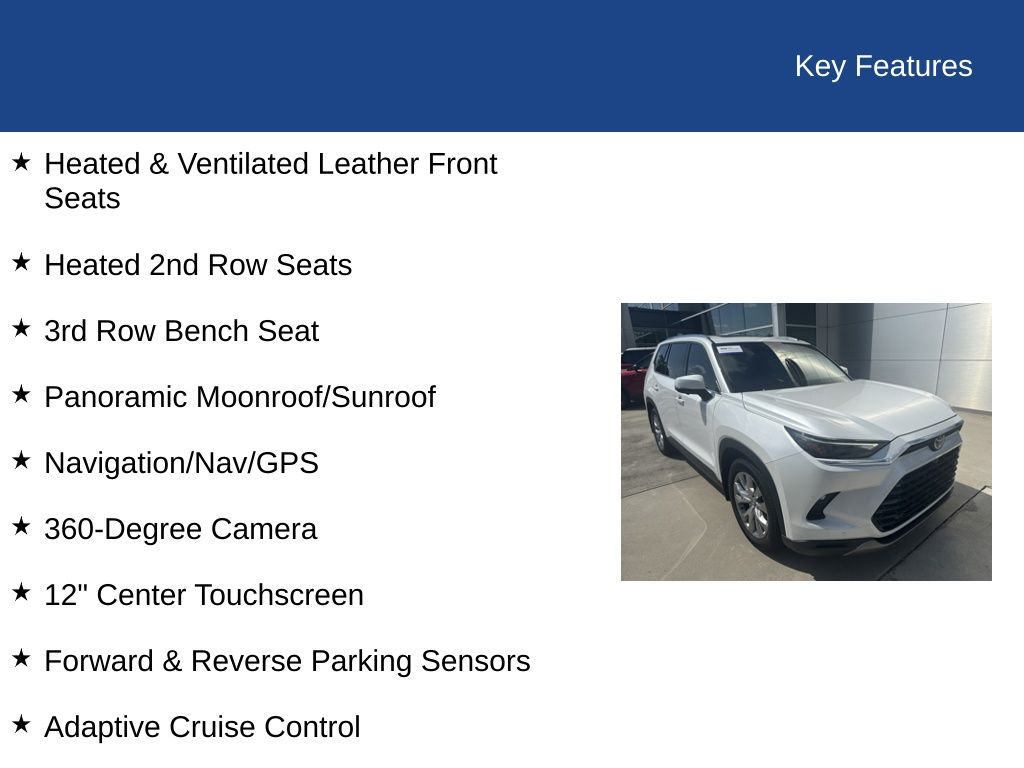 2024 Toyota Grand Highlander Limited