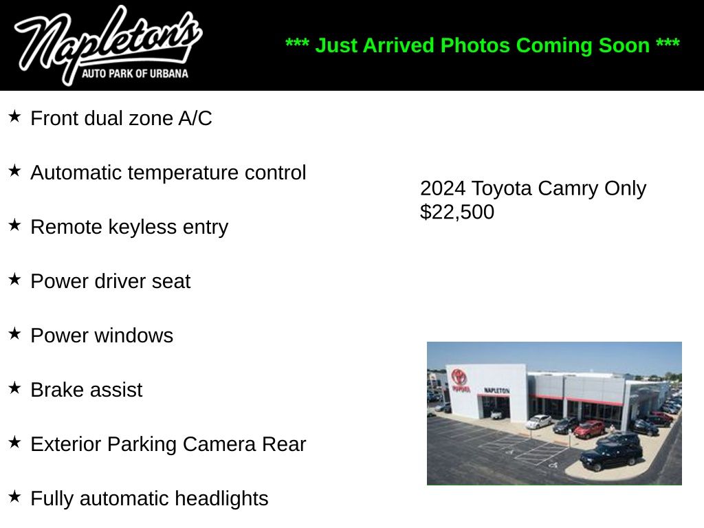 2024 Toyota Camry LE FWD