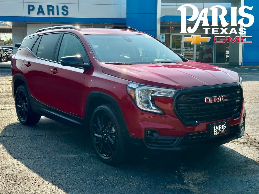 Volcanic Red Tintcoat 2024 GMC Terrain SUV / Crossover All-Wheel Drive 9-Speed Automatic