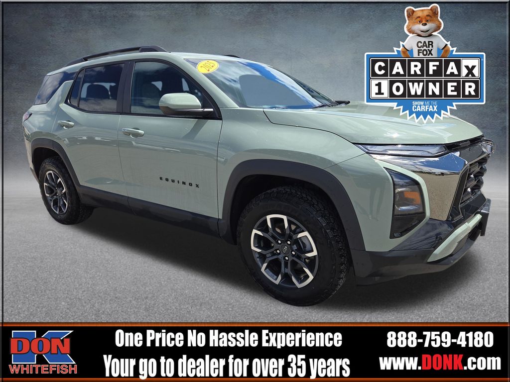 Cacti Green 2025 Chevrolet Equinox ACTIV AWD SUV / Crossover Four-Wheel Drive 8-Speed Automatic