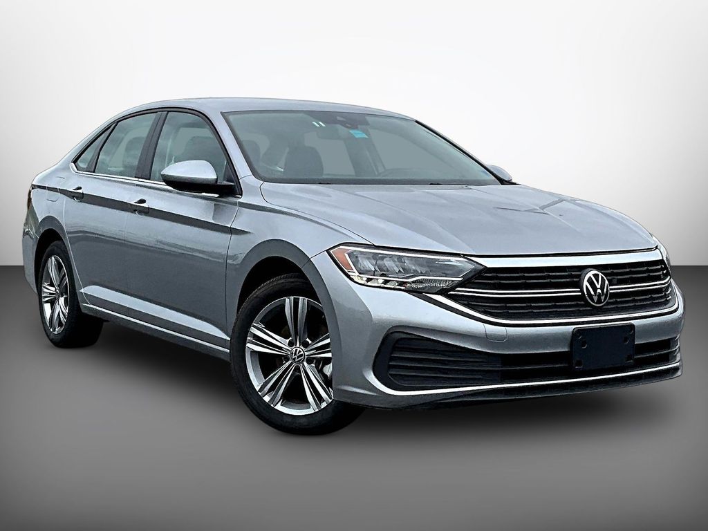 Silver 2024 Volkswagen Jetta Sedan Front-Wheel Drive 8-Speed Automatic