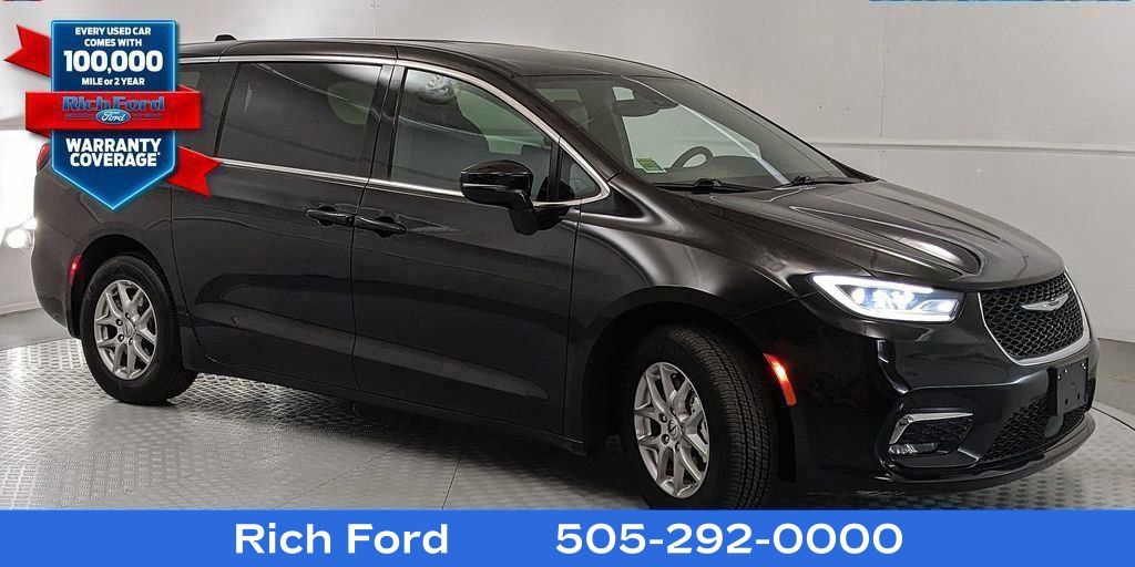 Diamond Black Crystal Pearlcoat 2025 Chrysler Pacifica Select FWD Minivan Front-Wheel Drive 9-Speed Automatic