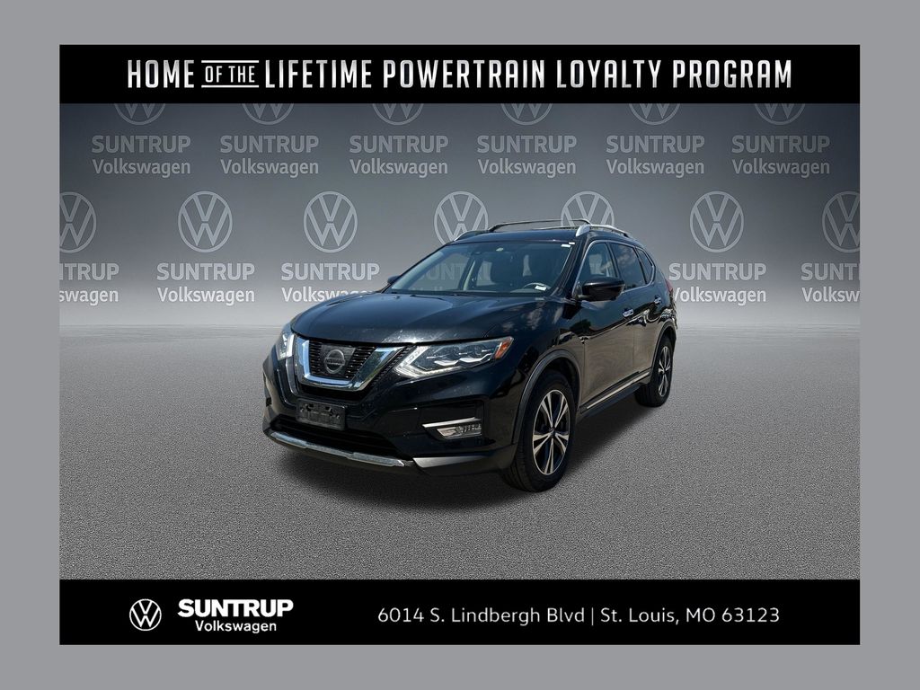 Gray (Magnetic Black) 2017 Nissan Rogue SUV / Crossover All-Wheel Drive Continuously Variable Transmission