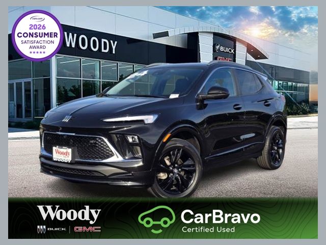 Black (Ebony Twilight Metallic) 2024 Buick Encore GX SUV / Crossover All-Wheel Drive 9-Speed Automatic