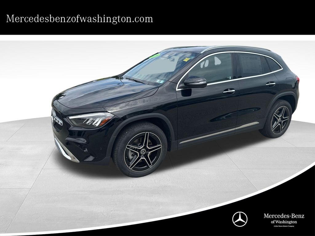 Black 2026 Mercedes-Benz GLA SUV / Crossover All-Wheel Drive 8-Speed Dual Clutch