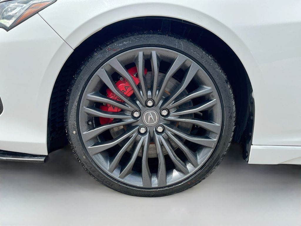 2023 Acura TLX Type S White at Texan Dodge Chrysler Jeep Ram