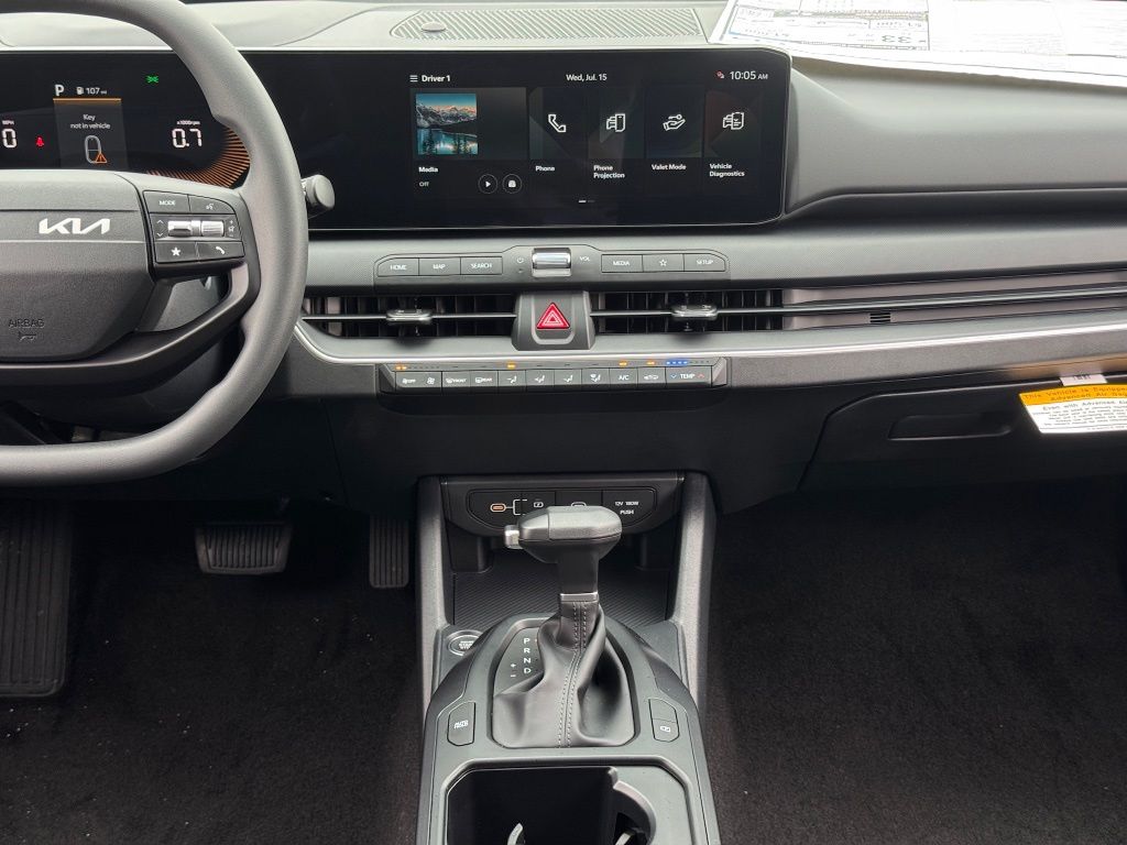 2026 Kia K4 LXS Gray at Shottenkirk Kia Fort Bend