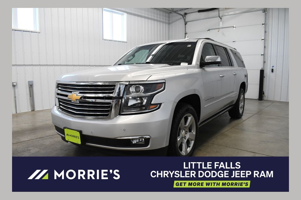 Silver Ice Metallic 2019 Chevrolet Suburban SUV / Crossover Four-Wheel Drive 6-Speed Automatic Overdrive