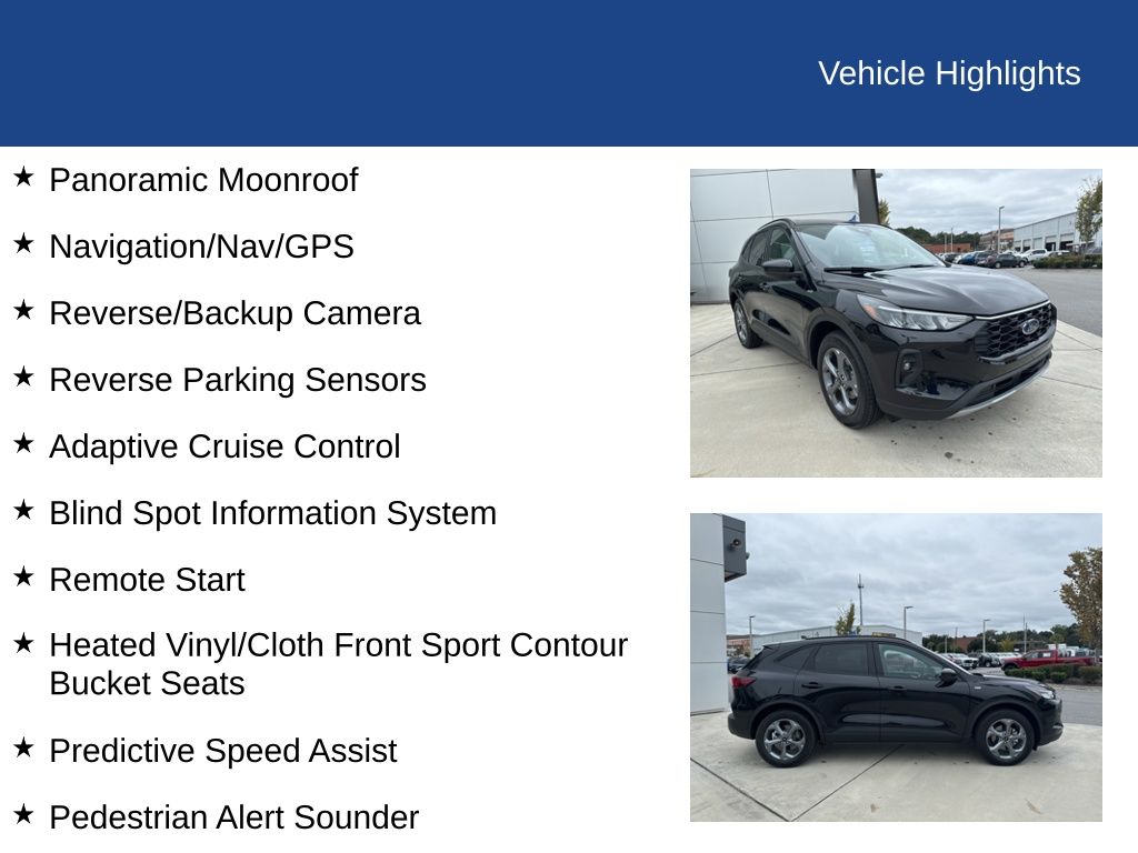 2025 Ford Escape ST-Line Select