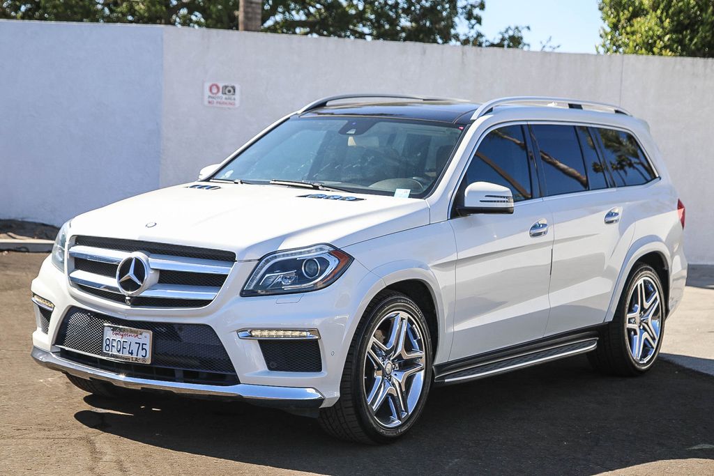 Polar White 2014 Mercedes-Benz GL-Class SUV / Crossover All-Wheel Drive 7-Speed Automatic