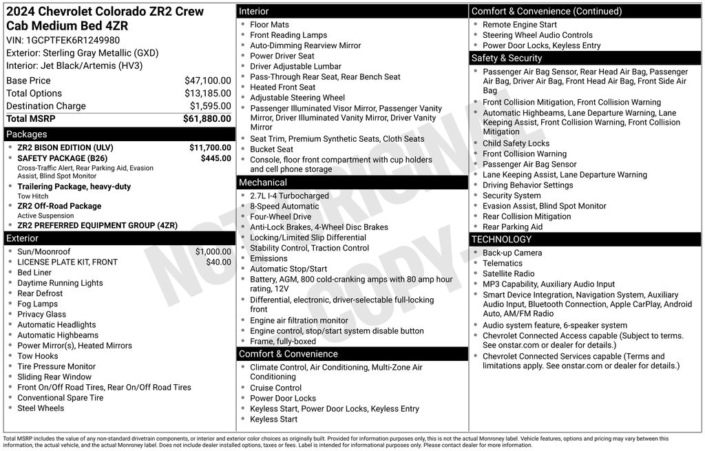 Used 2024 Chevrolet Colorado Truck
