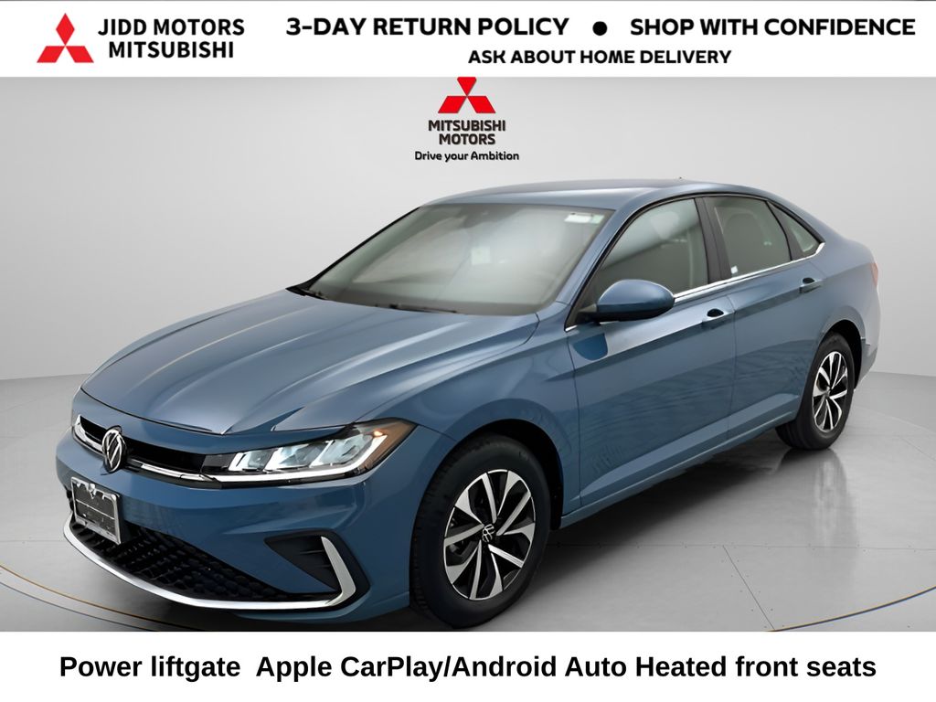 Blue 2025 Volkswagen Jetta S FWD Sedan Front-Wheel Drive 8-Speed Automatic