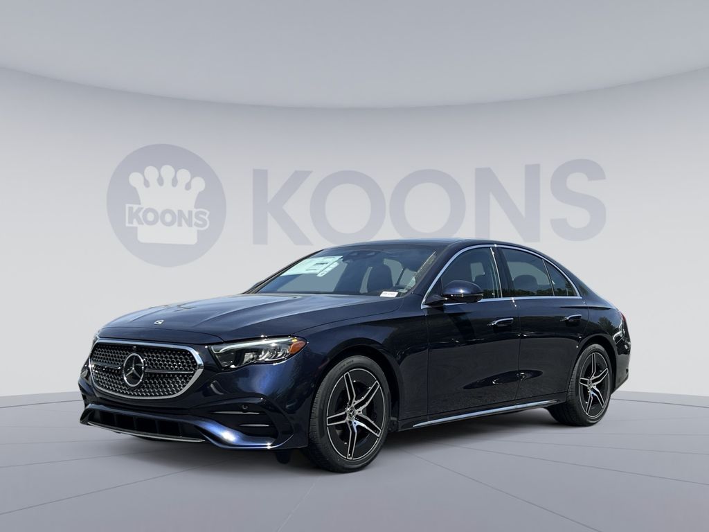 Nautical Blue Metallic 2026 Mercedes-Benz E-Class E 350 4MATIC Sedan All-Wheel Drive 9-Speed Automatic